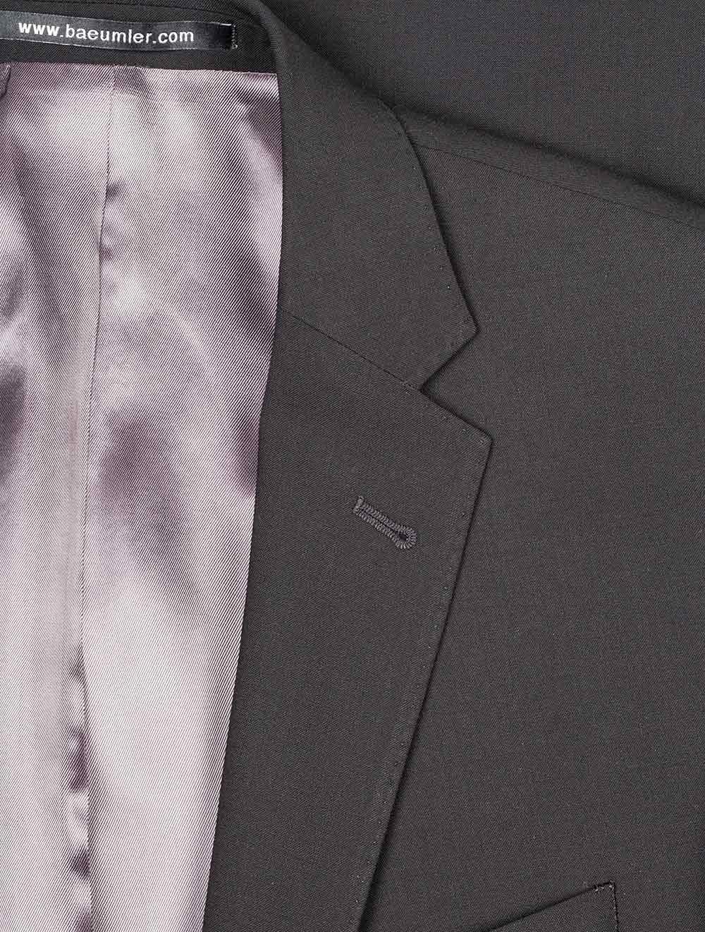 Louis Copeland Black Slim Fit Suit Black AI1