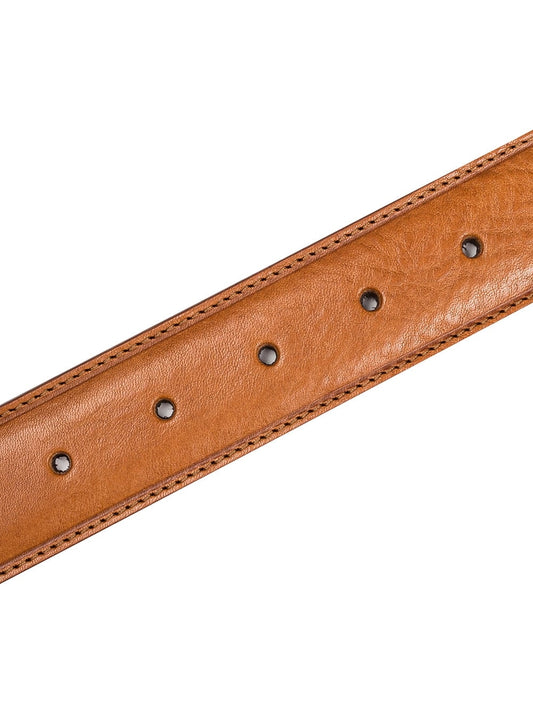 LINDENMANN Leather Belt Tan