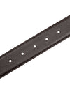 LEYVA Textured Leather Belt Brown