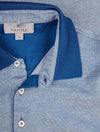 Contrast Collar Polo Shirt Blue/305