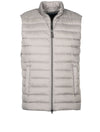 Herno Padded Woven Vest Grey