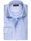 Blue Contrast Dot Inlay Classic Fit Shirt Blue/tailo