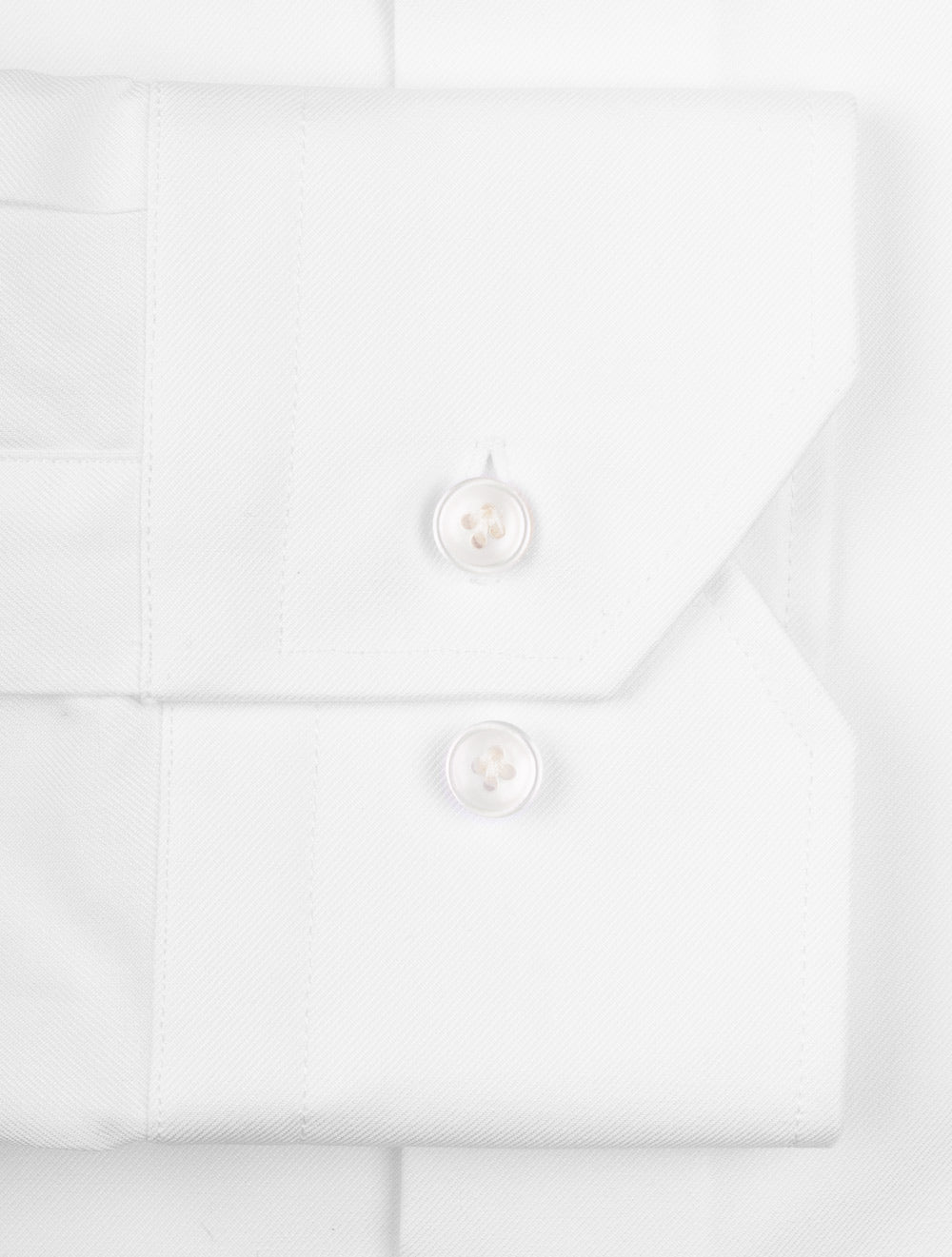 Louis Copeland Slim Fit Thomas Mason Shirt White AI3
