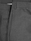 Canali Grey Formal Wool  Trouser