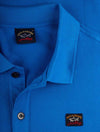 Paul And Shark Knitted Polo Shirt blue