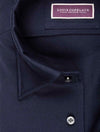 Pique Jersey Shirt Navy