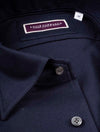 Pique Jersey Shirt Navy