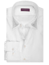 LOUIS COPELAND Pique Jersey Shirt White