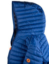 Save The Duck Giga Padded With Hood Blue