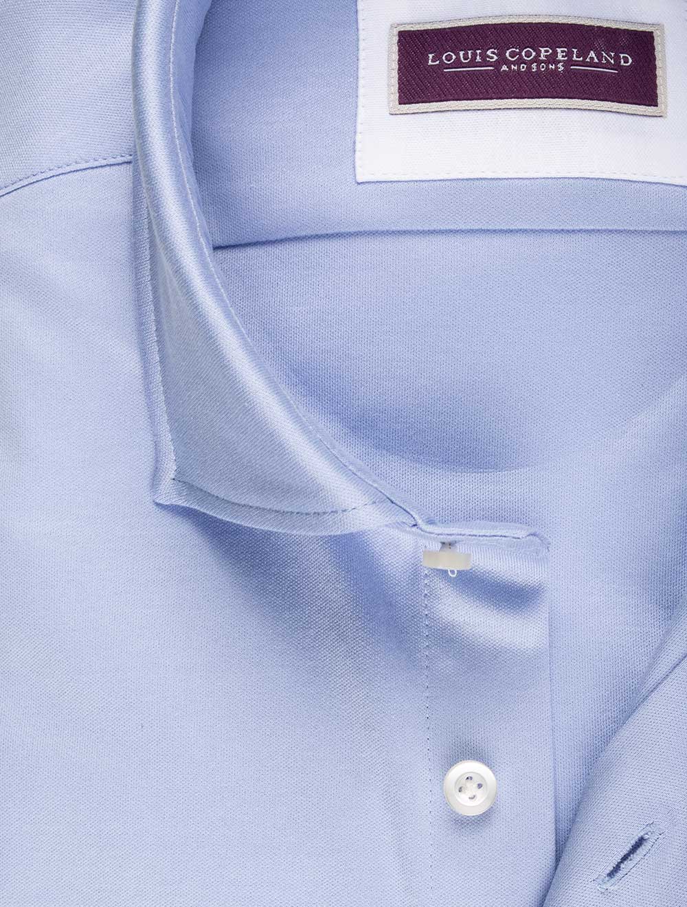 Louis Copeland Jersey Shirt Blue