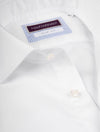 Slim Fit Pinpoint Shirt-White