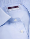 Super Slim Pinpoint Shirt-Blue