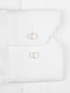 LOUIS COPELAND Super Slim Pinpoint Shirt-White