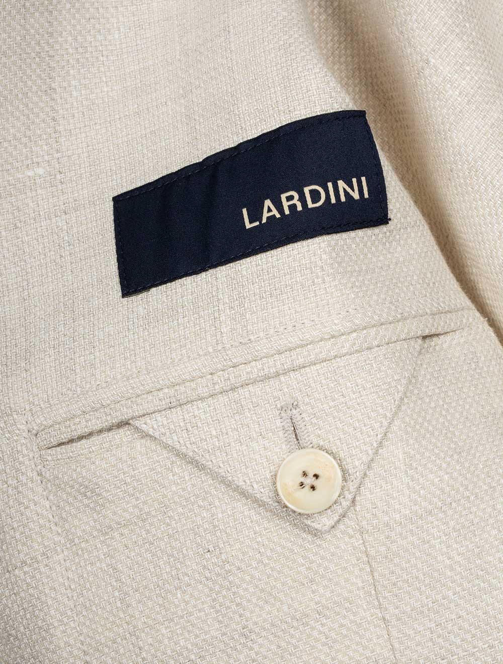 Lardini Linen Mix Sport Jacket Cream AI5