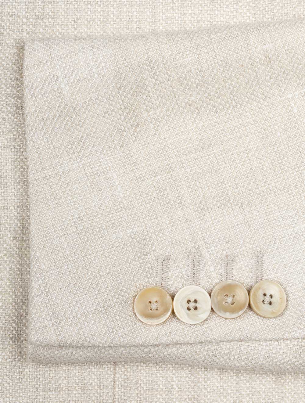 Lardini Linen Mix Sport Jacket Cream AI6