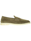 Penny Suede Loafer Green