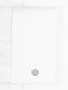 Slim Fit Double Cuff Shirt White