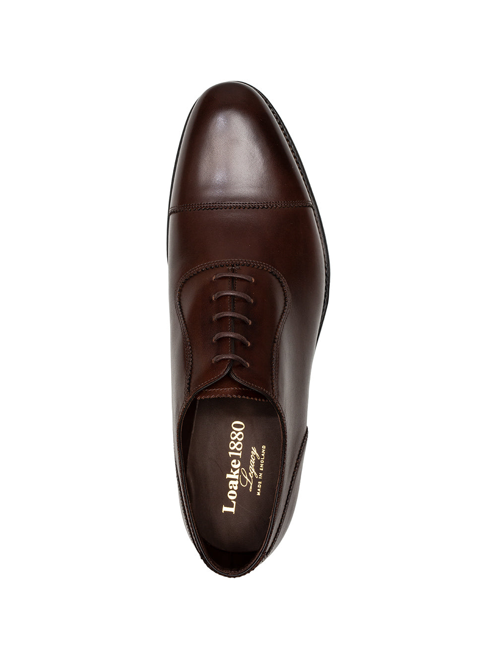 Loake Shoe Makers Evans Oxford Shoes Brown AI2