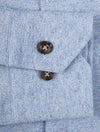 The Louis Copeland Pique Shirt Blue