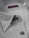 The Louis Copeland Pique Shirt Grey
