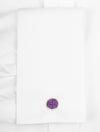 Louis Copeland Twill Classic Fit Double Cuff Shirt White