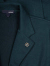 Wool Knit Jacket Green