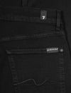 7 OF ALL MANKIND Slimmy Tapered Luxe Performace Jean Black