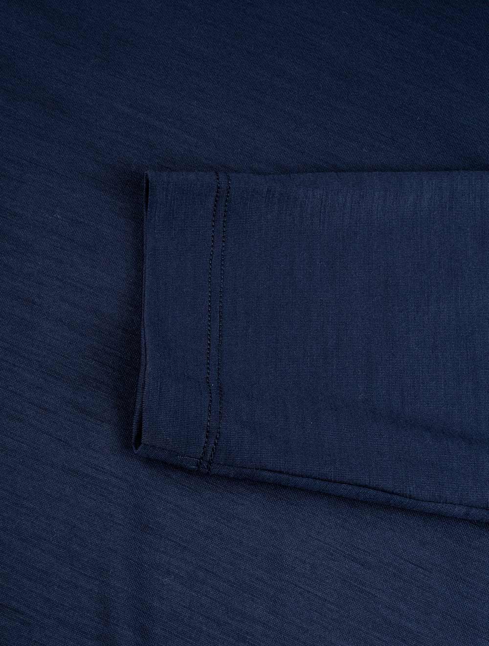Maurizio Baldassari Long Sleeve T-Shirt Blue AI4