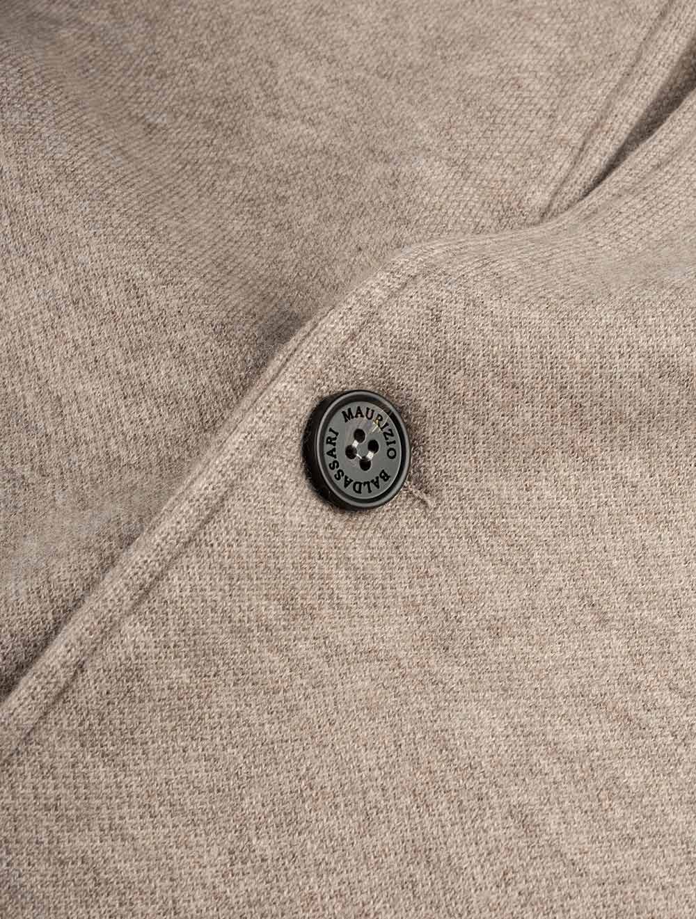 Maurizio Baldassari Light Cashmere Swacket Beige AI5