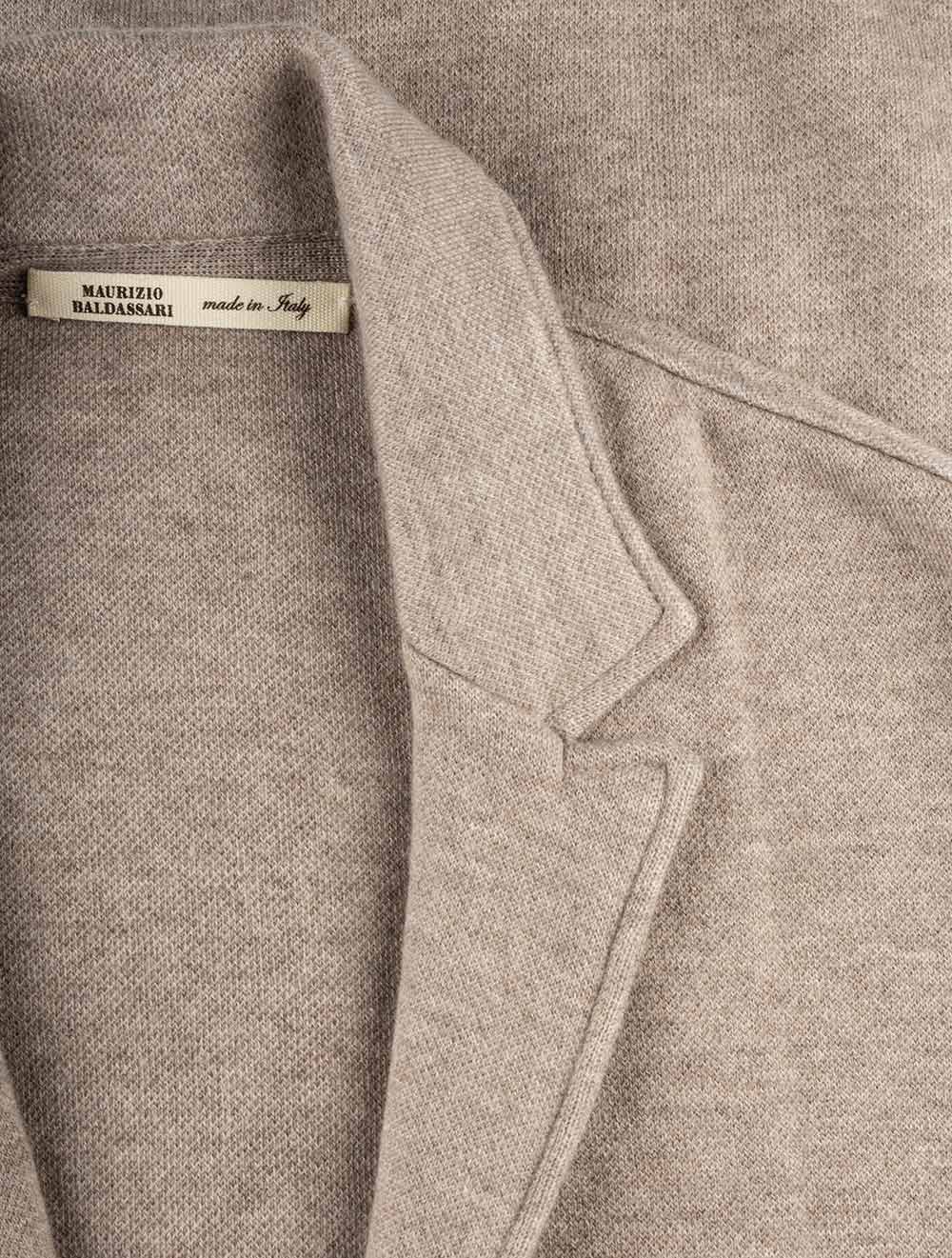 Maurizio Baldassari Light Cashmere Swacket Beige AI3
