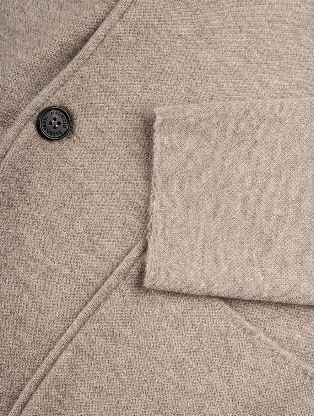 Maurizio Baldassari Light Cashmere Swacket Beige AI4