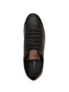 Louis Copeland Leather Sneaker Dark Brown