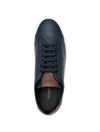 Louis Copeland Leather Sneaker Dark Blue