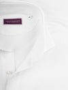 LOUIS COPELAND Long Sleeve Polo Shirt White