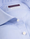 The Louis Copeland Shirt Single Cuff Classic Fit Blue