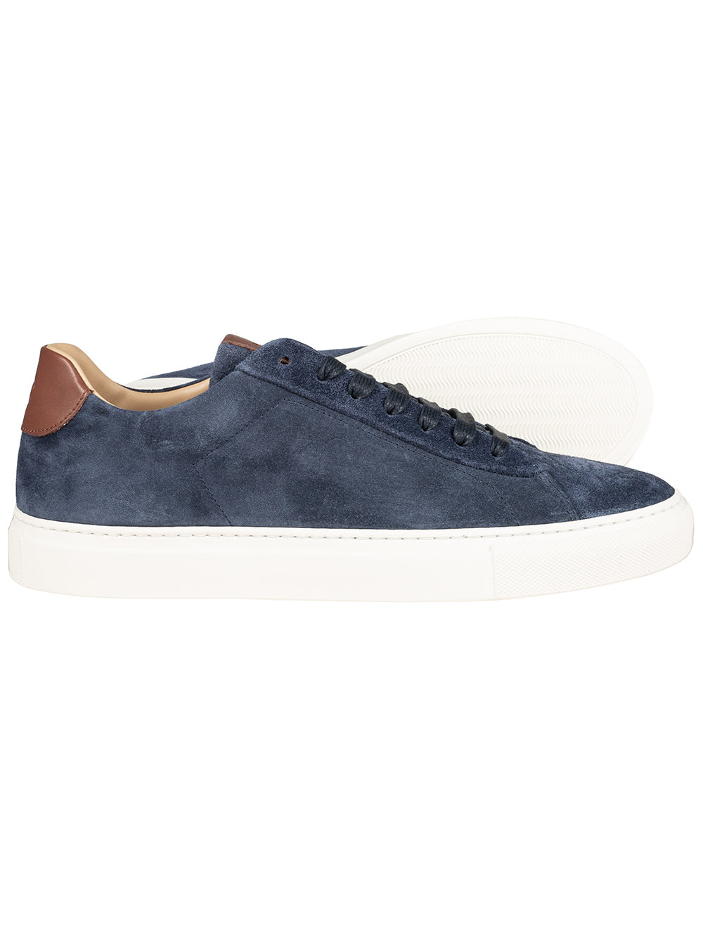 Louis Copeland Suede Sneaker Blue AI1