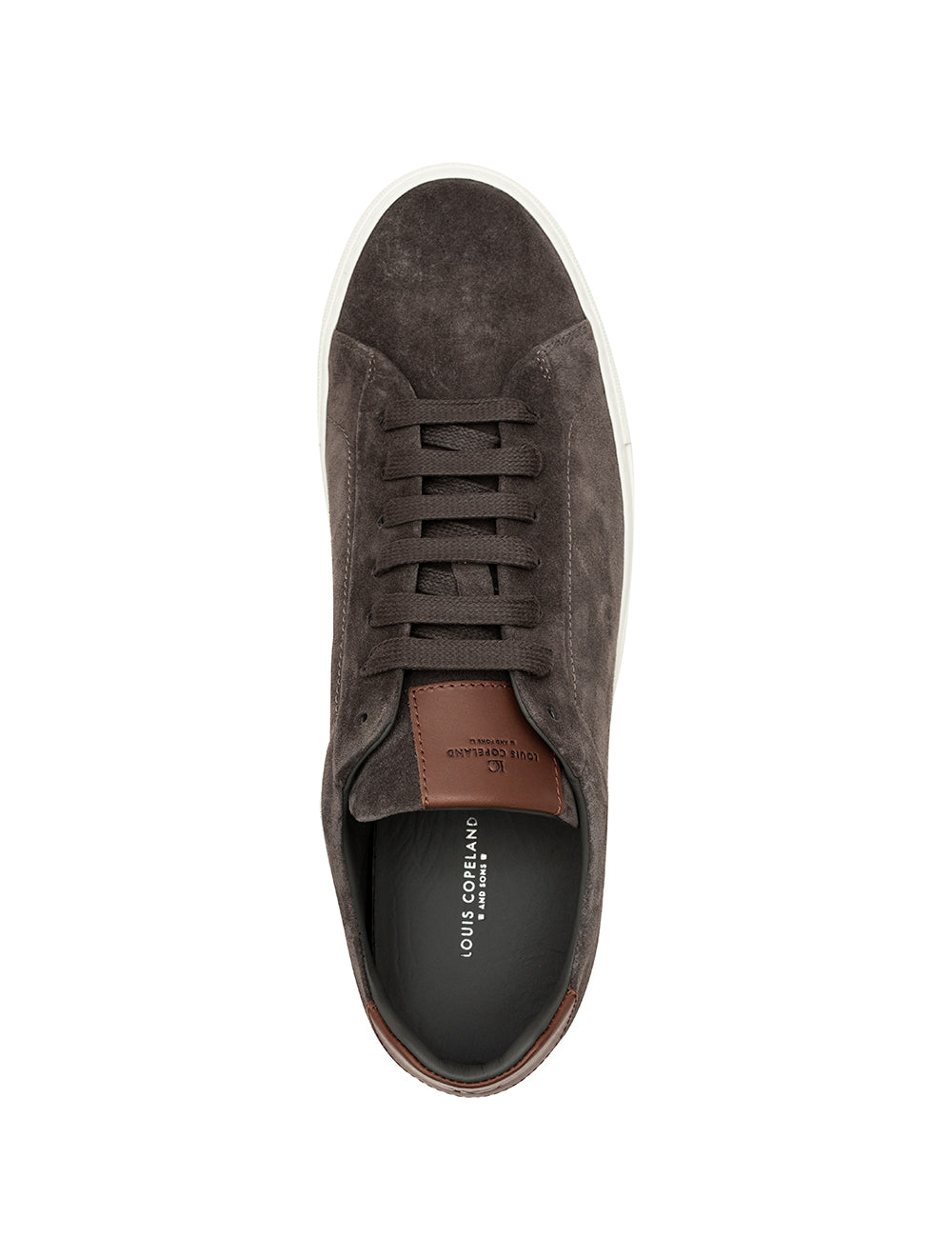 Louis Copeland Suede Sneaker Mushroom AI4