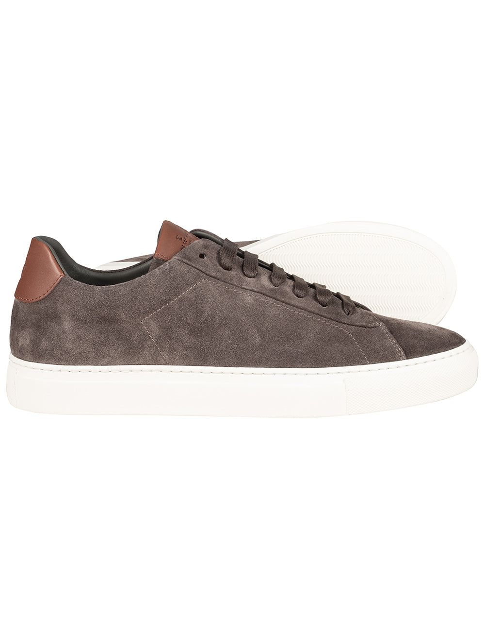 Louis Copeland Suede Sneaker Mushroom AI1
