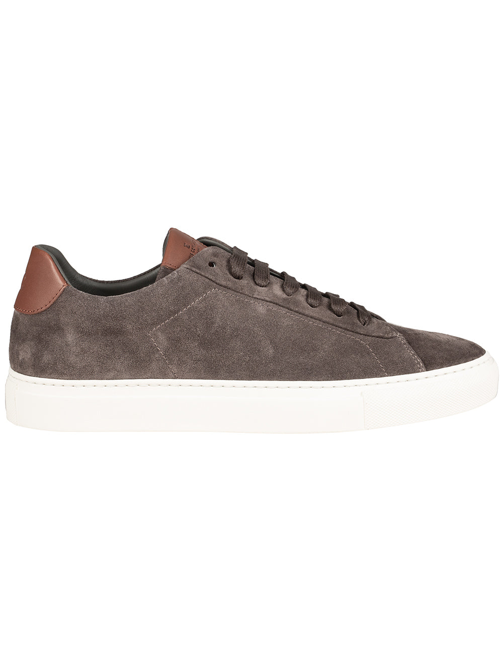 Louis Copeland Suede Sneaker Mushroom AI2