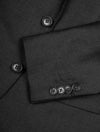 Louis Copeland Heritage Suit Charcoal 2 piece 2 button notch lapel soft shoulder flap pockets 5