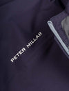Peter Millar Shield Short Sleeve Half Zip Rain Shell Navy