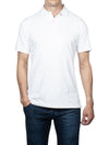 Peter Millar Solid Stetch Jersey Polo White