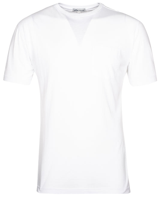 Peter Millar Summer Soft Pocket T Shirt White