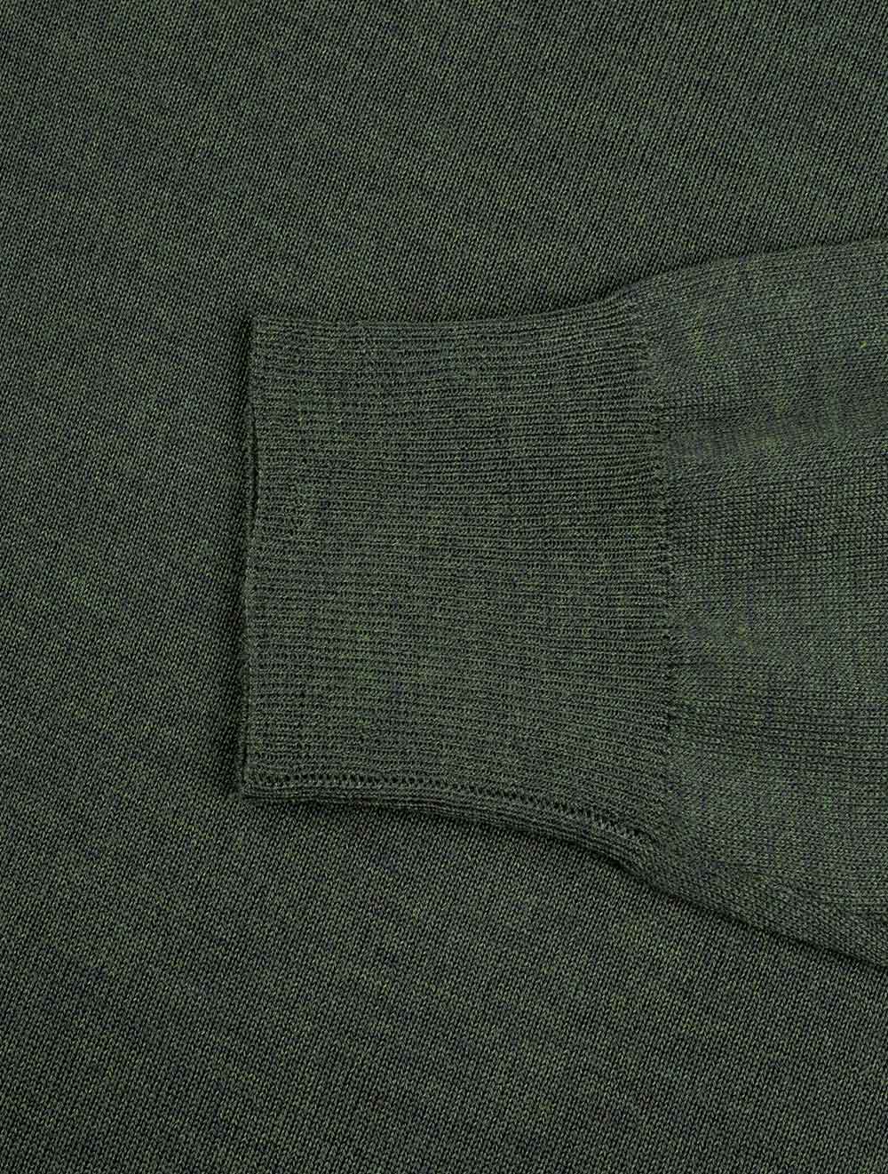 Half Zip Knitwear Green