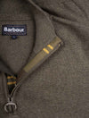 BARBOUR Half Zip Sweater Olive