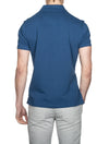 BARBOUR Tartan Cotton Polo Shirt Deep Blue