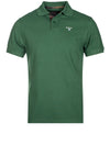 Tartan Pique Polo Shirt Racing Green