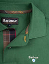 BARBOUR Tartan Pique Polo Shirt Racing Green