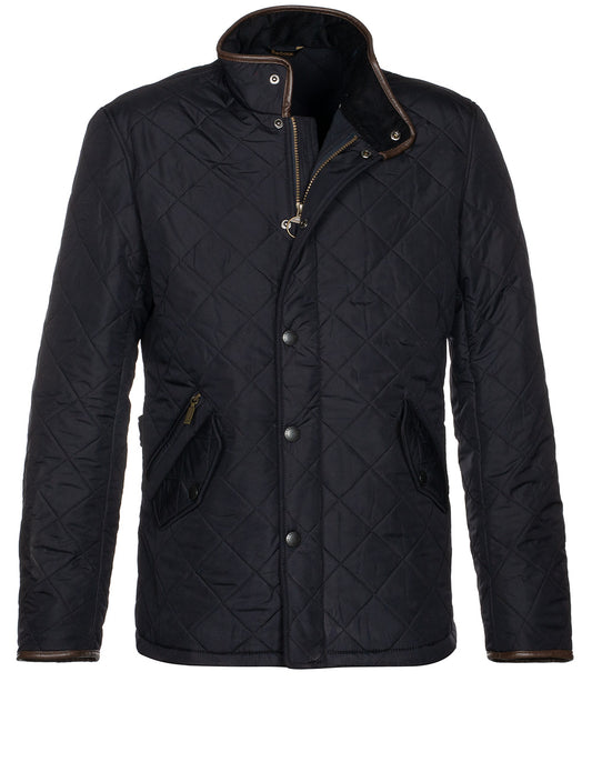 Powell Quilted Jacket Navy