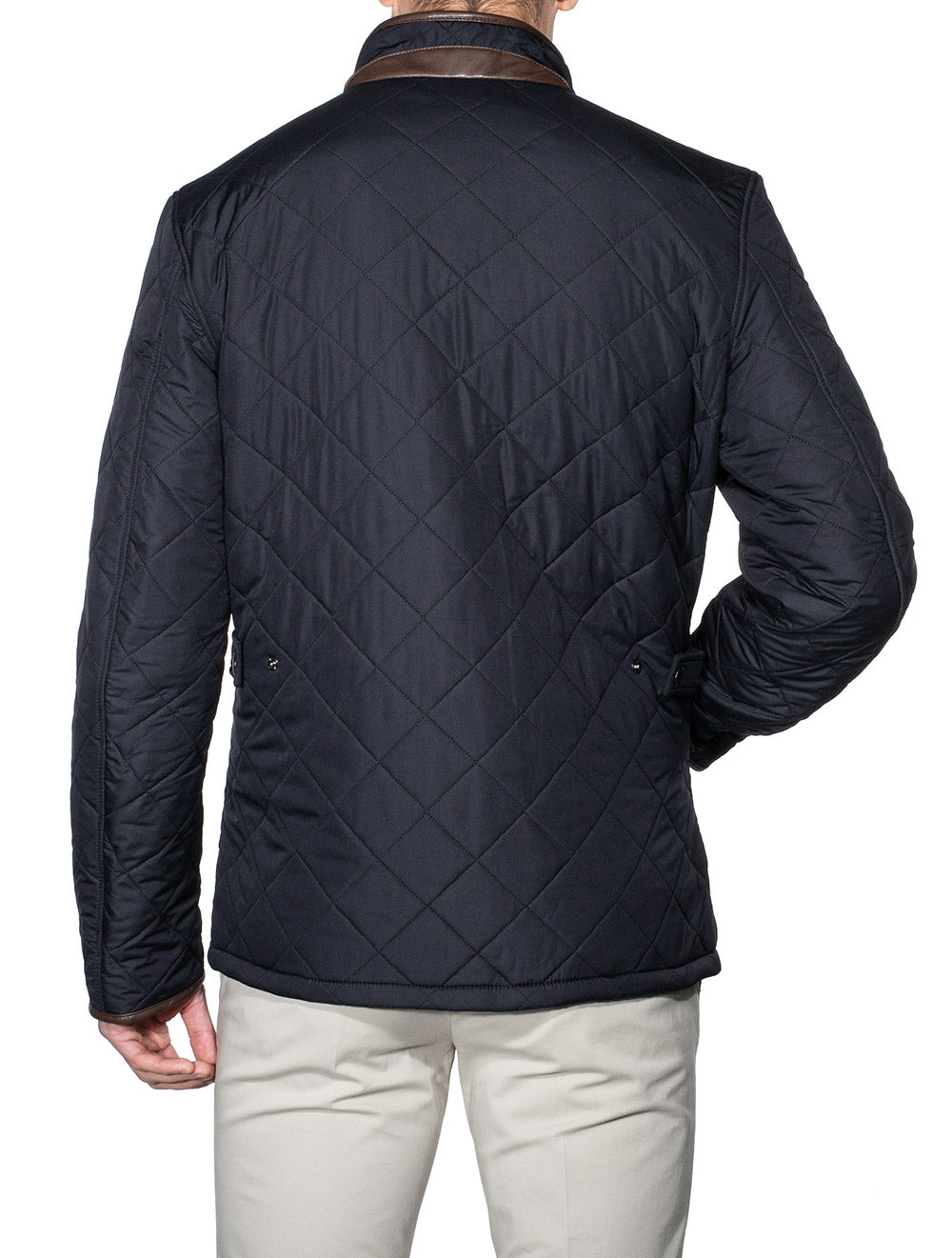 Powell Quilted Jacket Navy